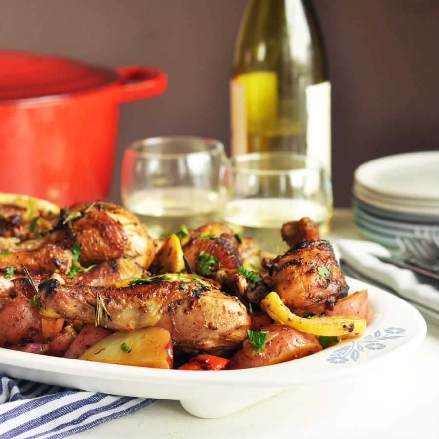 Oven Braised Drumsticks