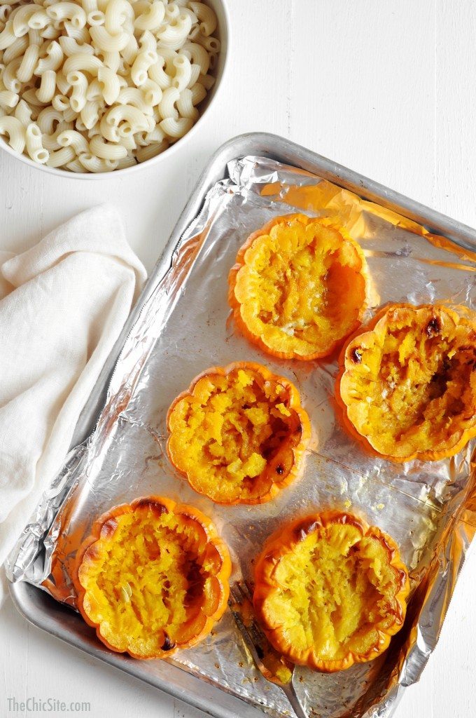 roasted mini pumpkins