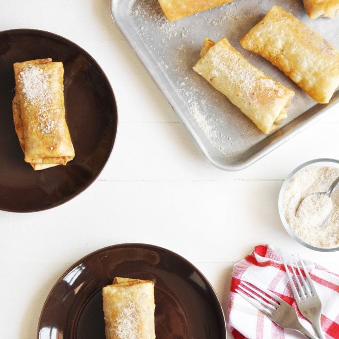Fruit Filled Chimichangas