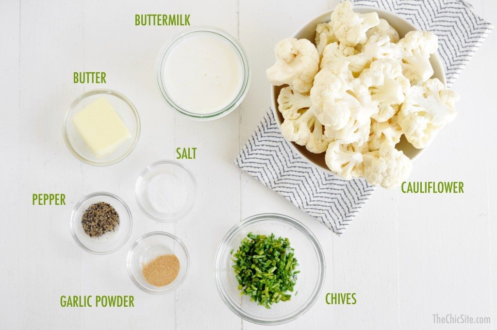 how to make mashed cauliflower 