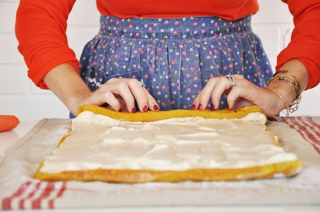 rolling a cake roll the chic site