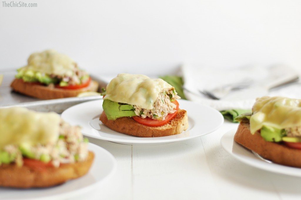 tuna melts for dinner