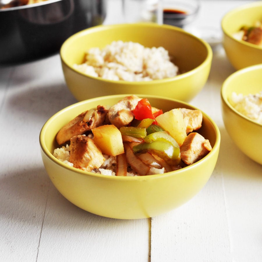 Pineapple Chicken Stir Fry