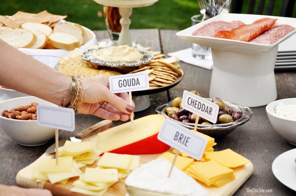 cheese display cheese sign