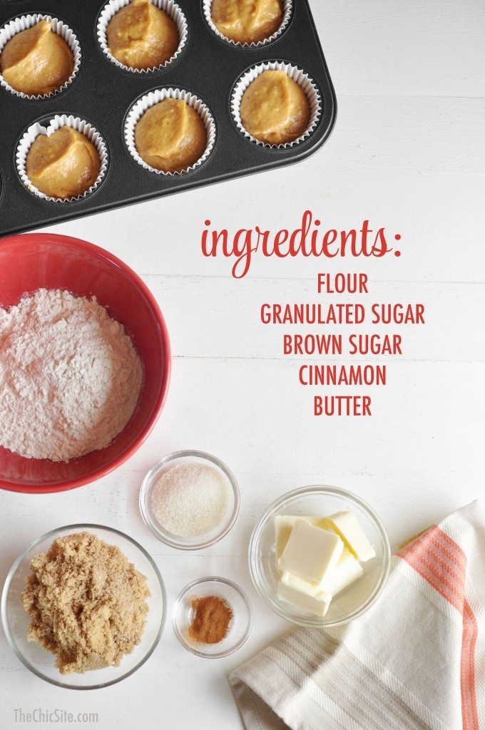 how to make a crumb topping for muffins