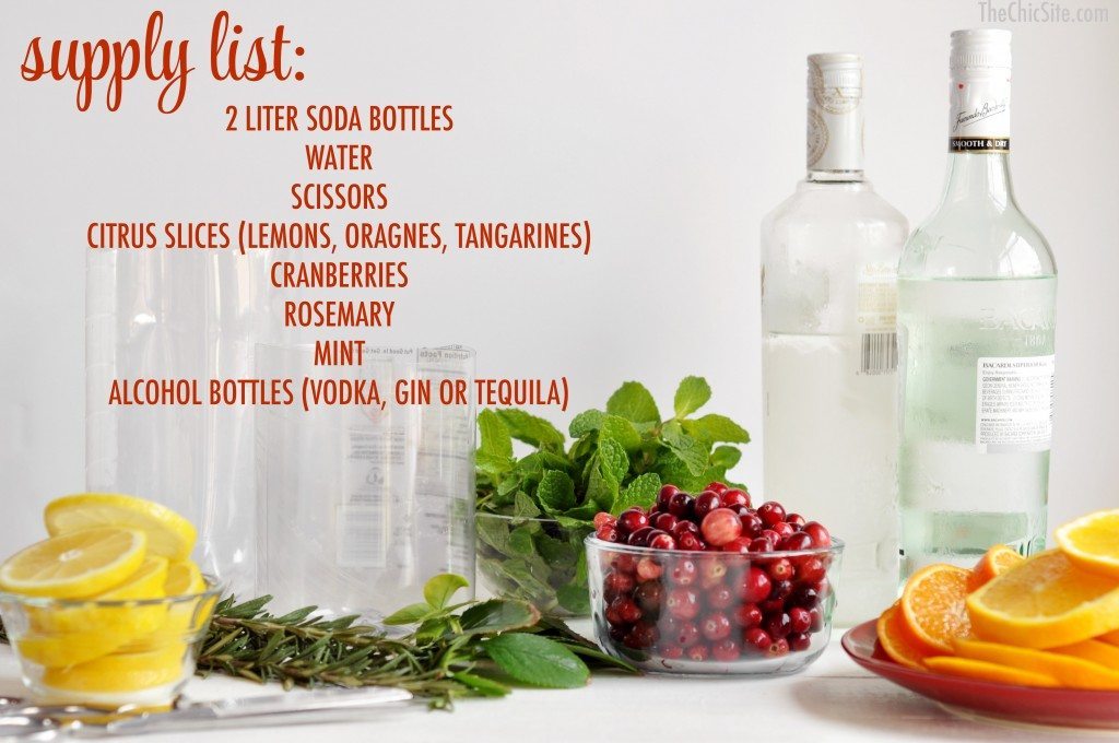 supply list for ice buckets