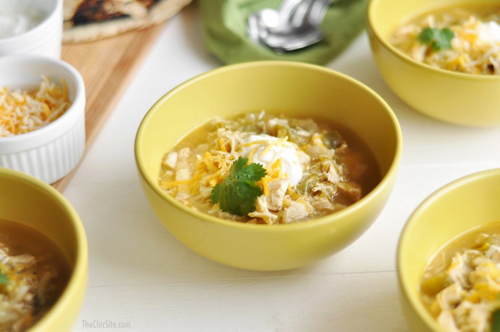 green chicken chili