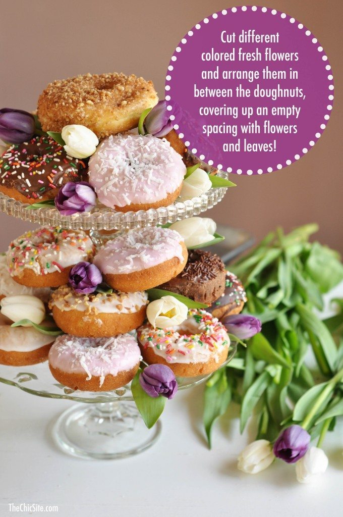 how to use fresh flowers in cakes