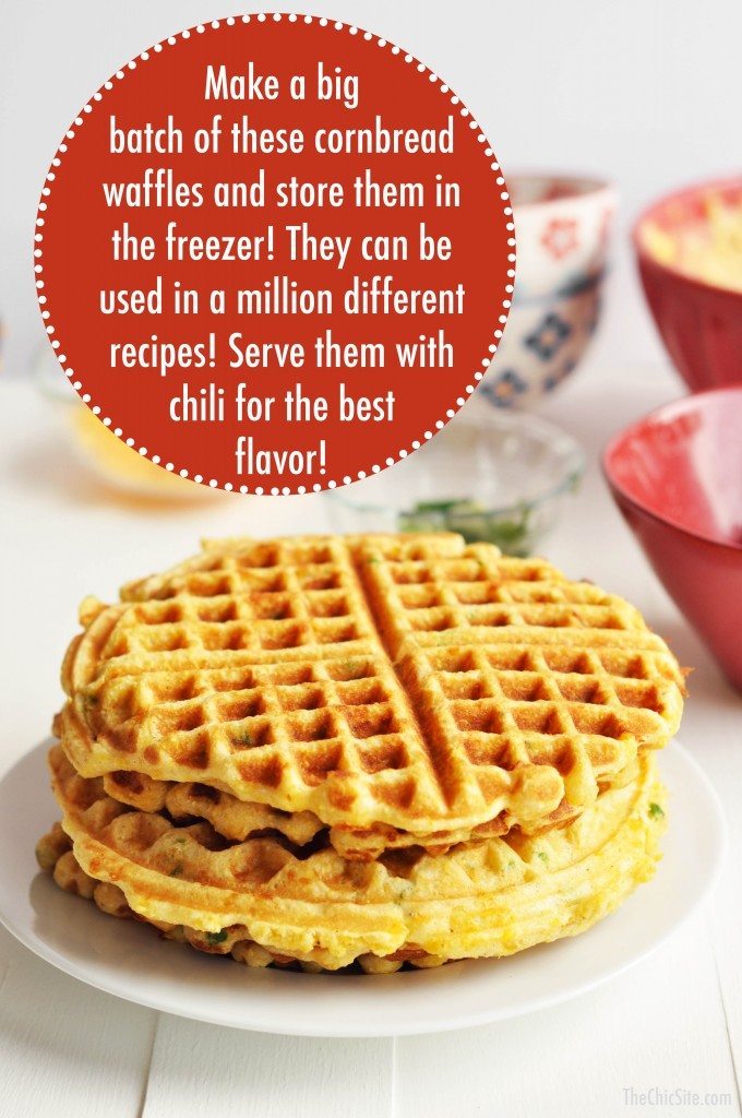cornbread waffles the chic site
