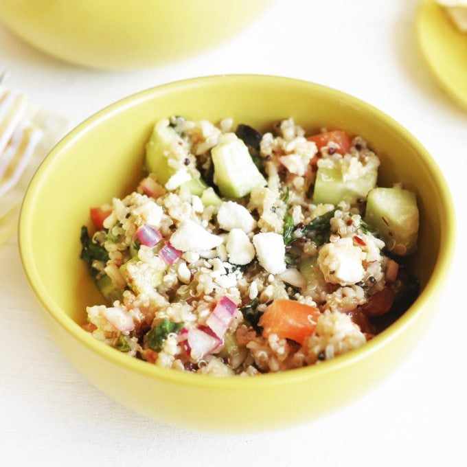 Mediterranean Quinoa Salad