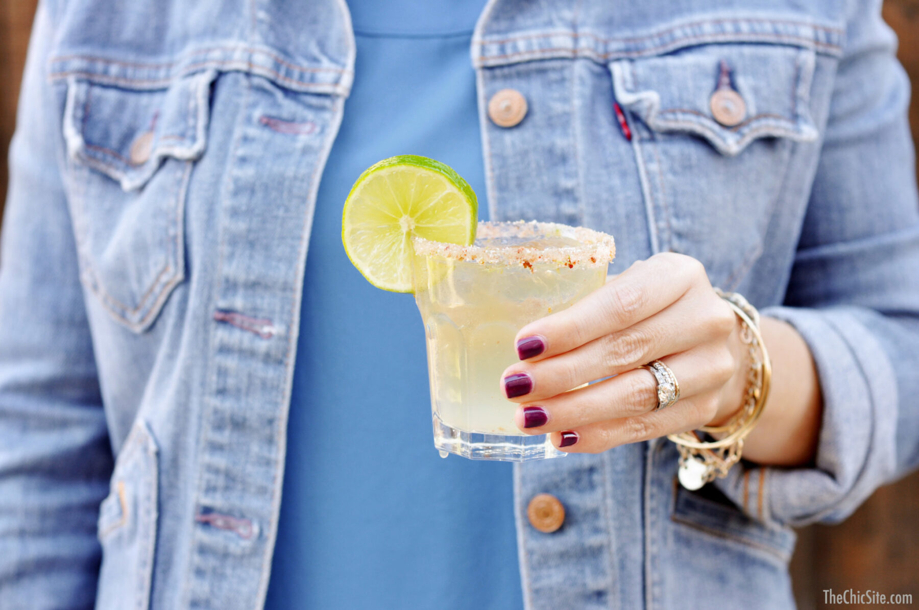 spicy beer and limeade cocktail