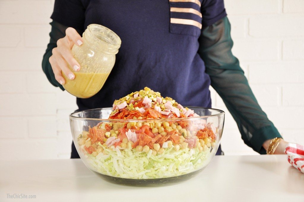 the chic site chopped salad