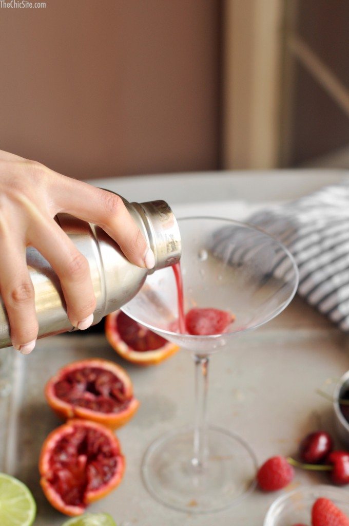 blood orange cocktails