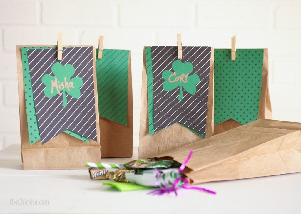 Free Printable St Patricks Day Goodie Bags