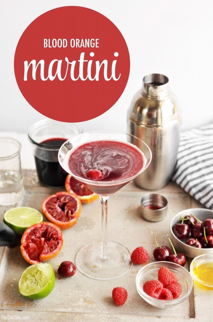 blood orange cocktails