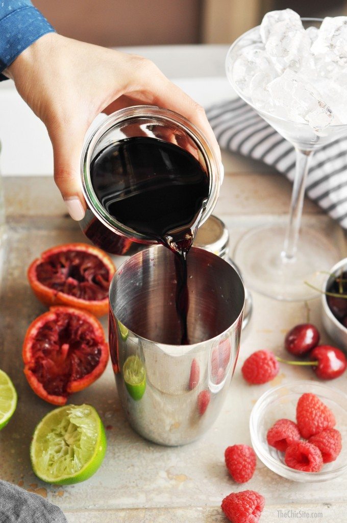 black cherry martini