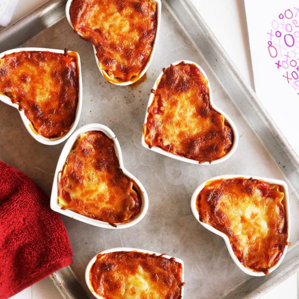 Mini Veggie Lasagnas