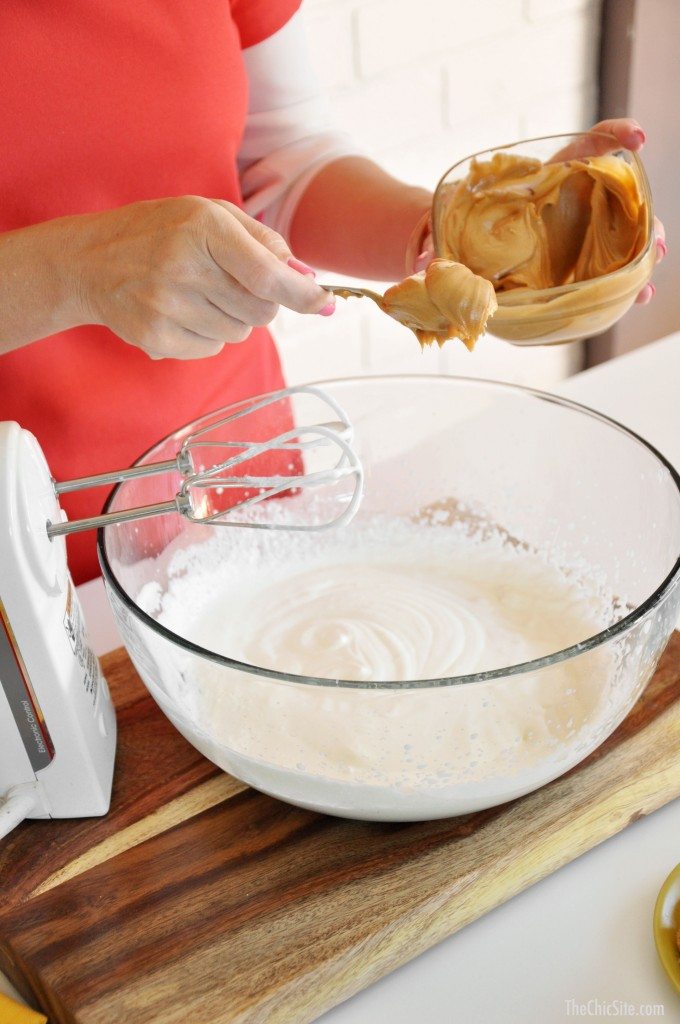 peanut butter whipped cream recipe