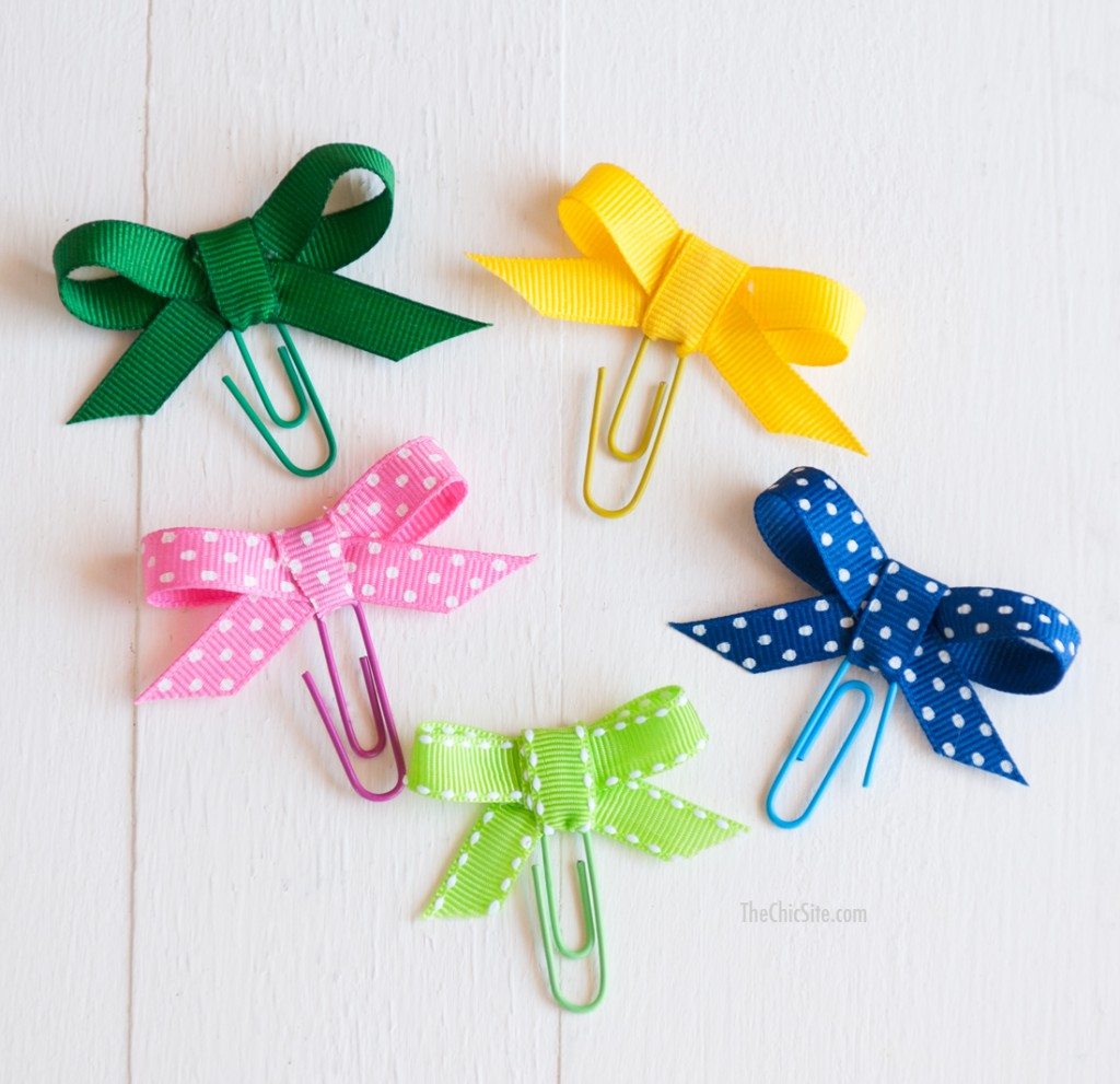 Bow Bookmarks