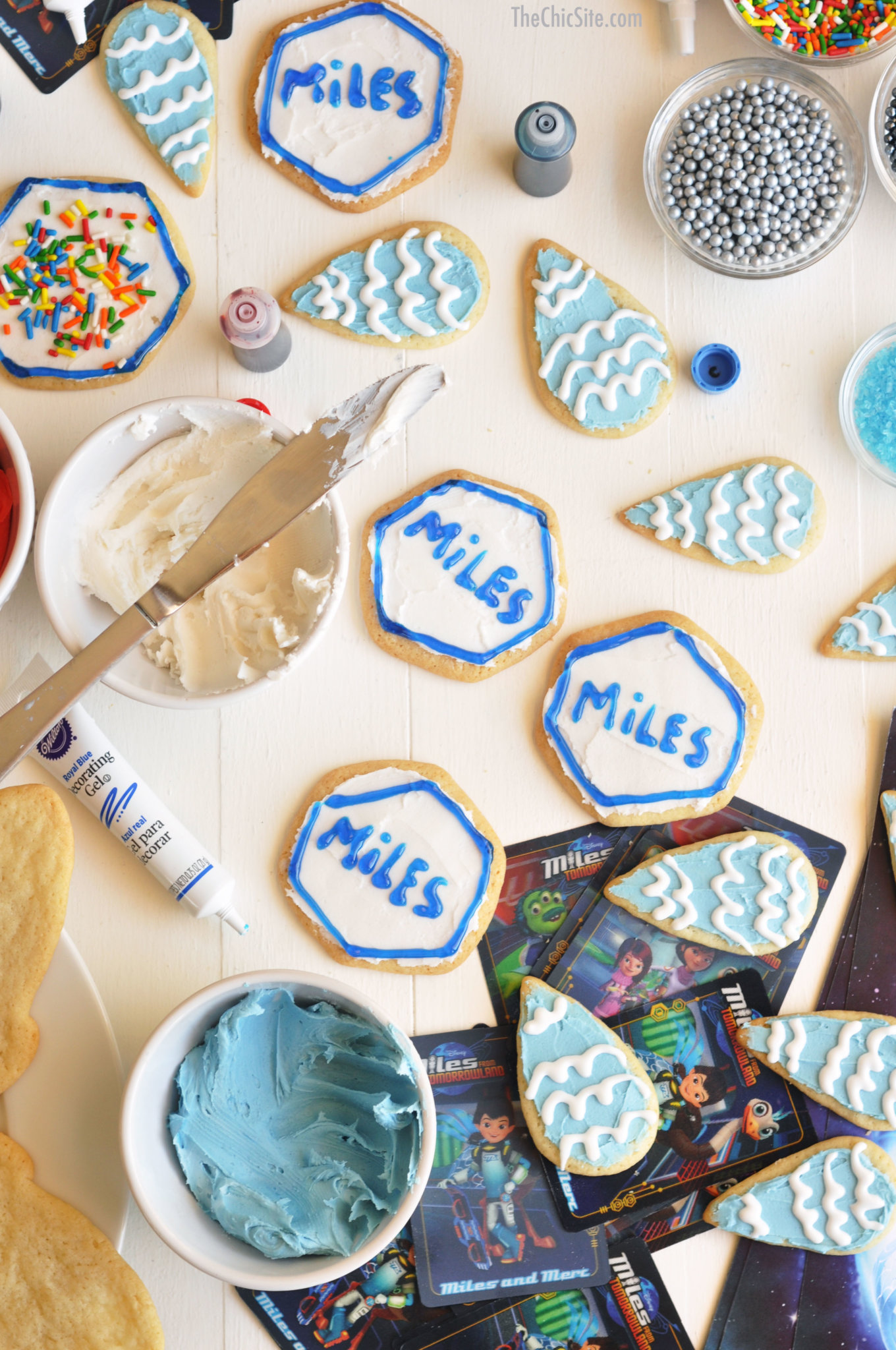 Miles sugar cookies from tomorrowland