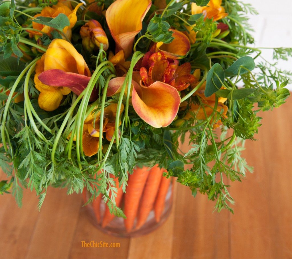 Orange Flower Arrangement