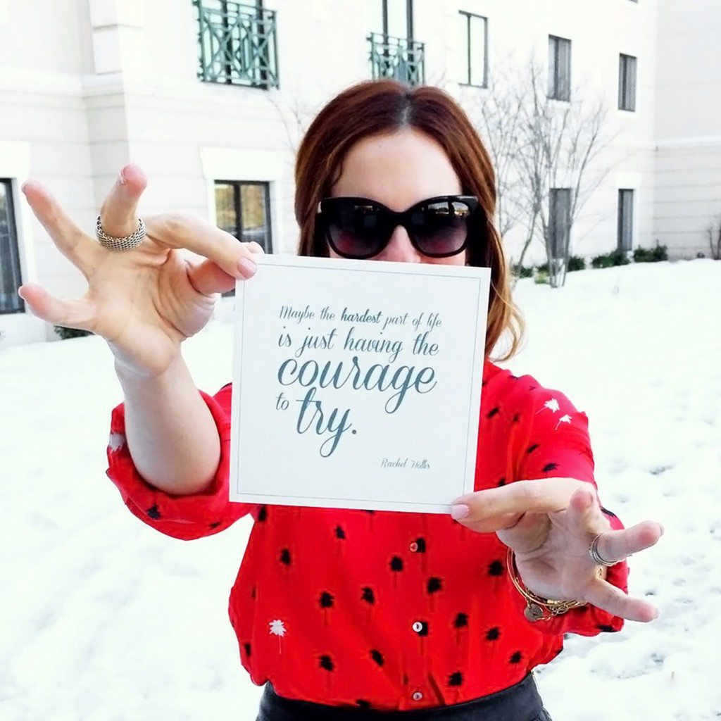 Rachel Hollis have courage