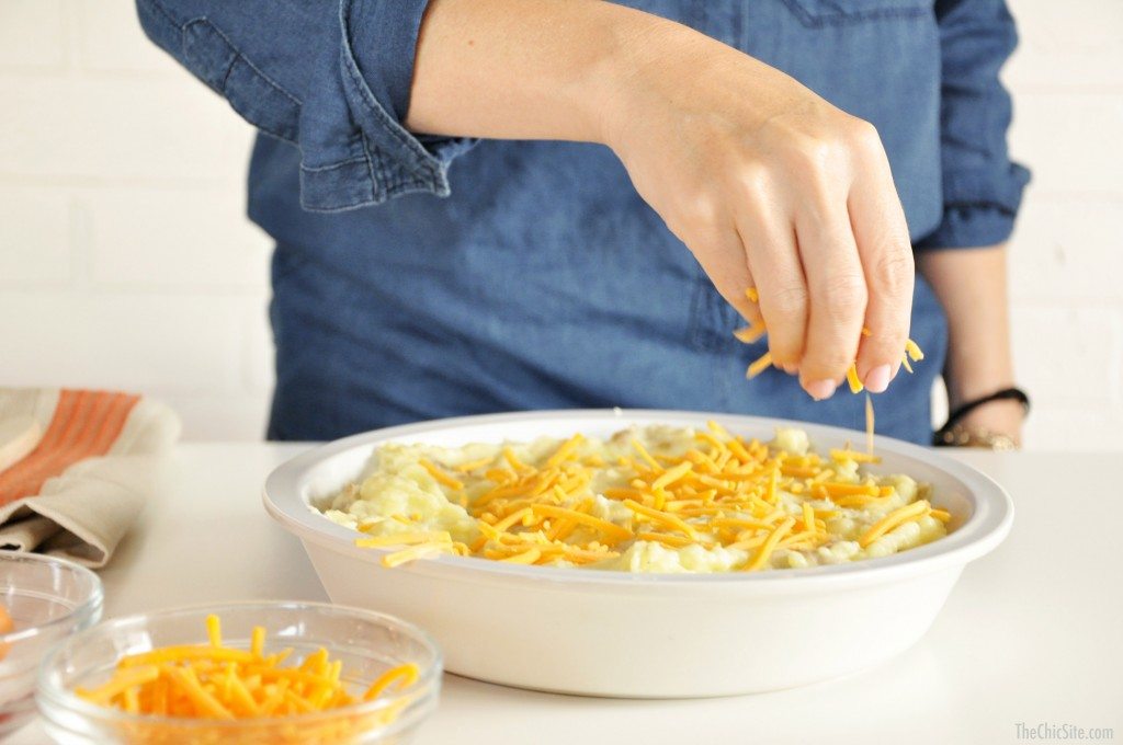 cheesy shepherd's pie