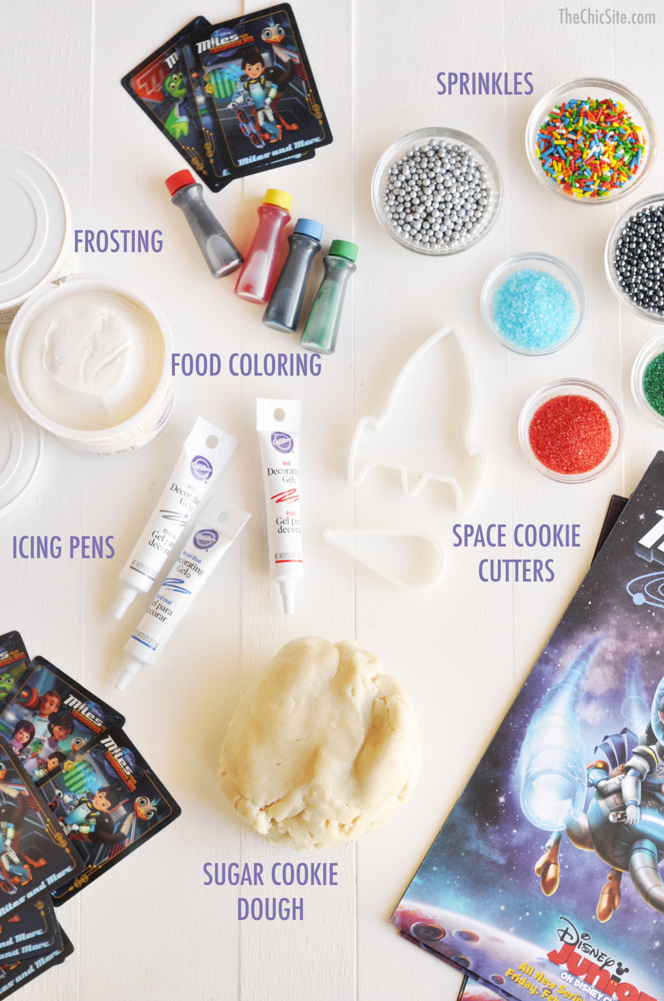 how to make miles from tomorrowland cookies