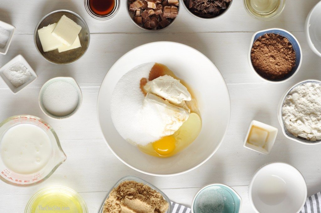 cheesecake brownie layer