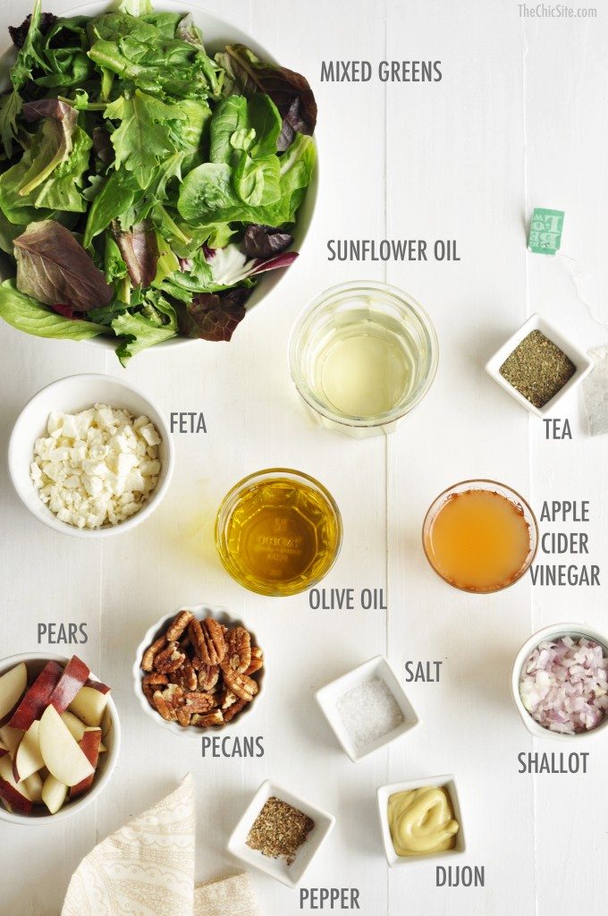 how to make tea infused salad dressing