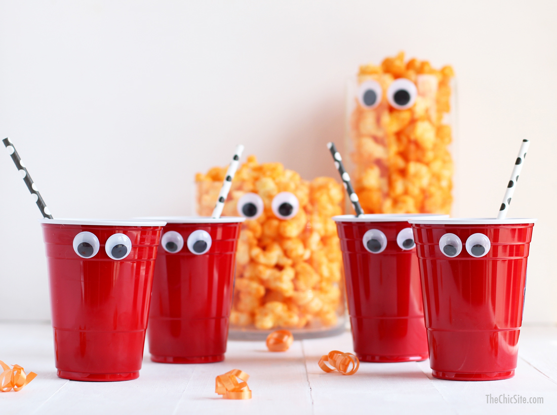 Googly Eye Party Cups for Kids Party