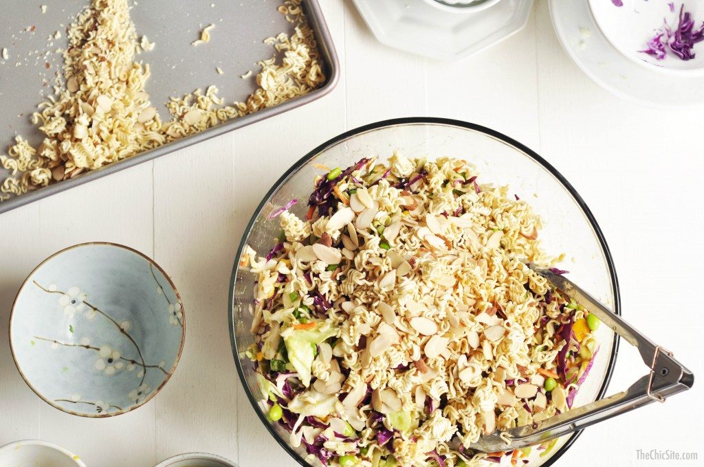 crunchy ramen salad