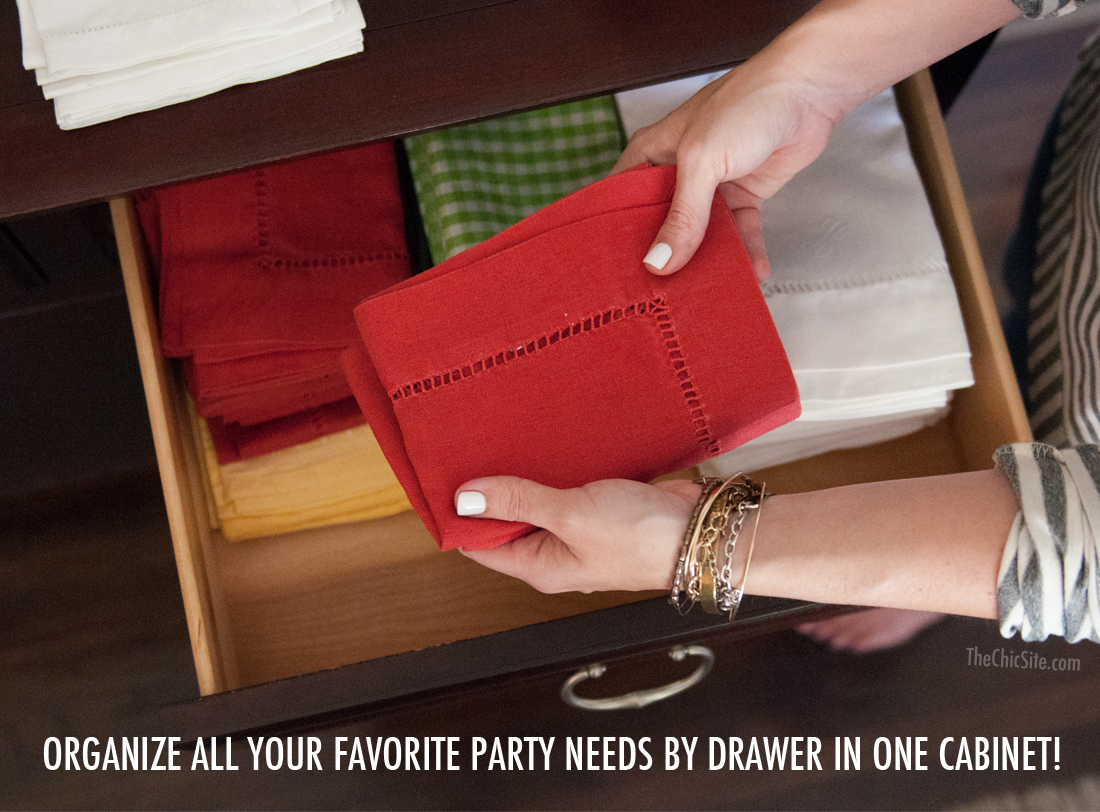 How to Organize Party Supplies - Rachel Hollis