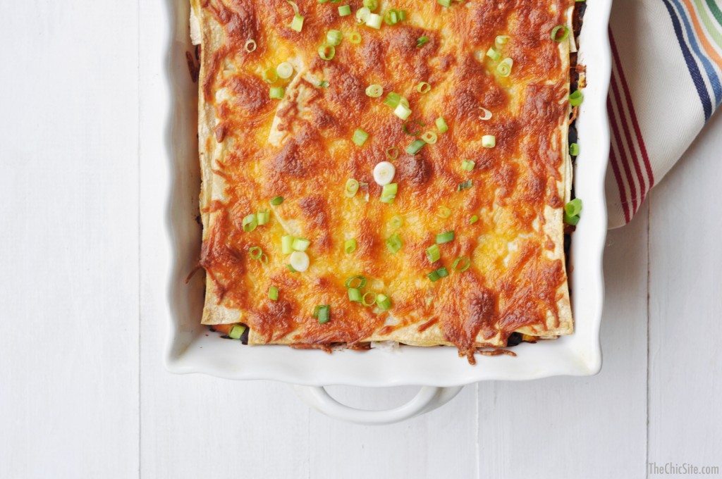 baked mexican lasagna