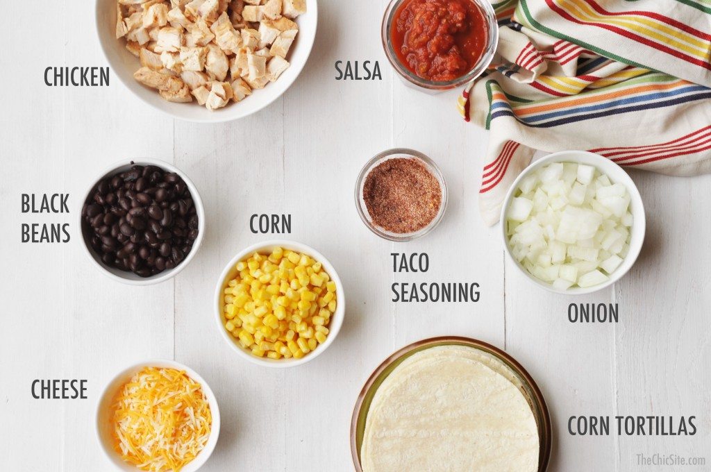 ingredients for mexican lasagna