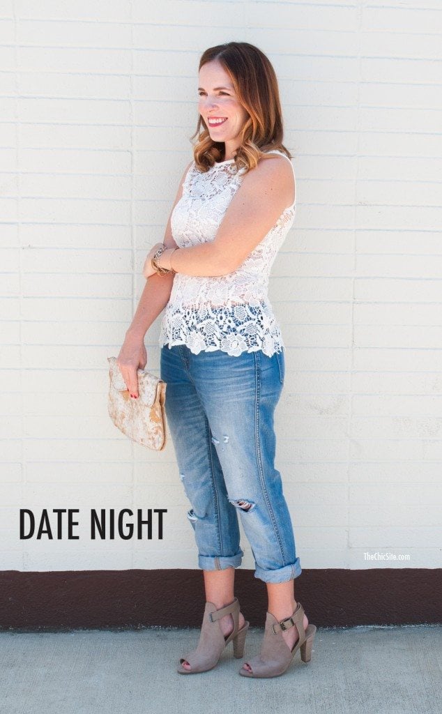 Boots for Summer Date Night Outfit