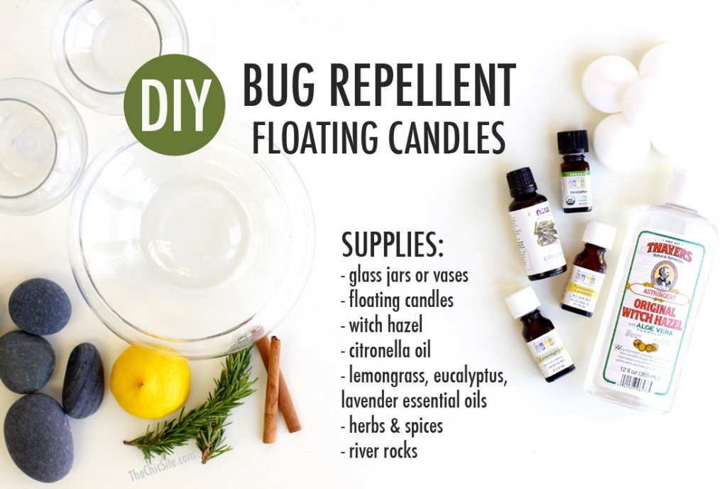 DIY Bug Repellent Supplies