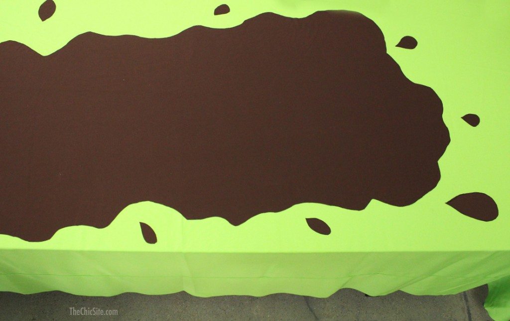 Peppa Pig Party Muddy Puddles Table