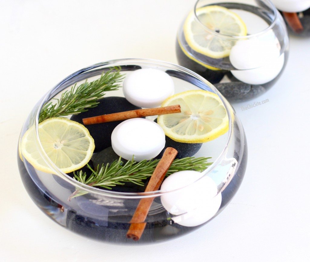 Pretty Bug Repellent Candles