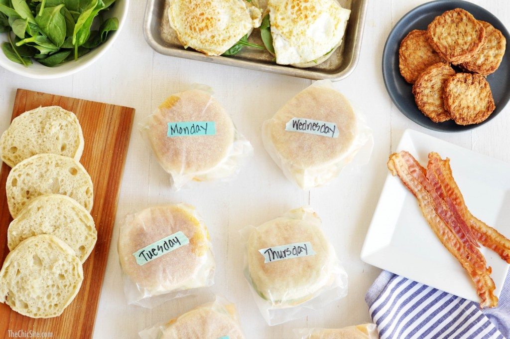 freezer breakfast sandwiches