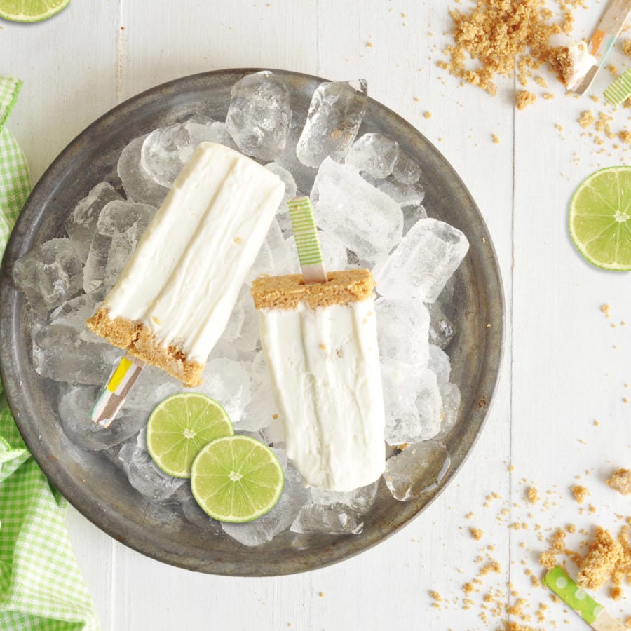 Key Lime Pie Cheesecake Pops