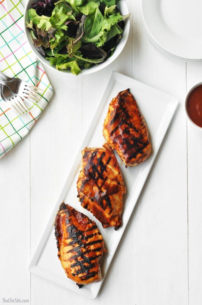 BBQ grilled chicken