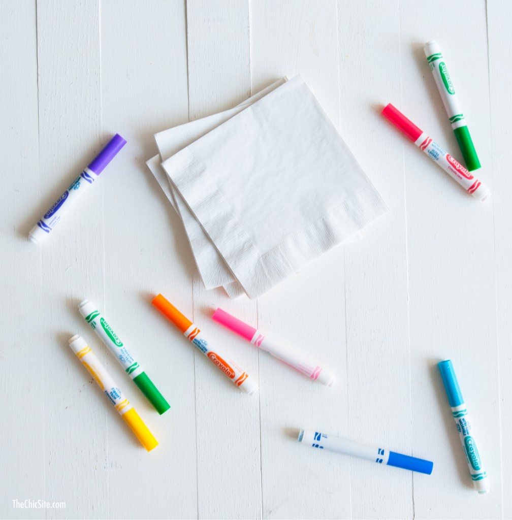 Make Lunchtime Notes on Napkins