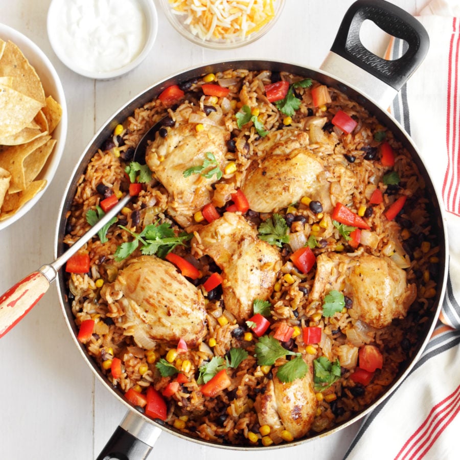 Chicken and Mexican Rice
