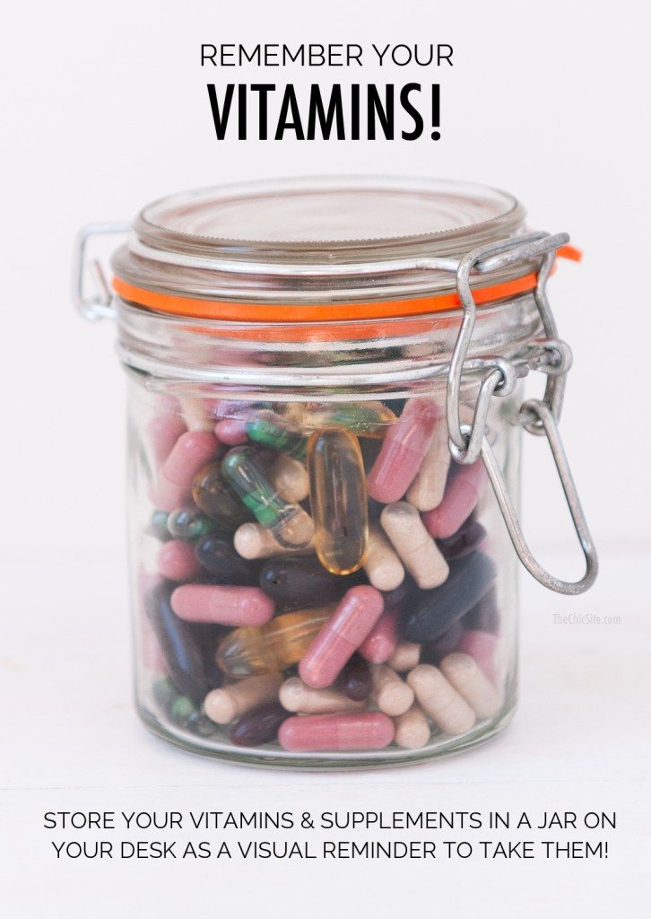 Tricks to Remember Your Vitamins