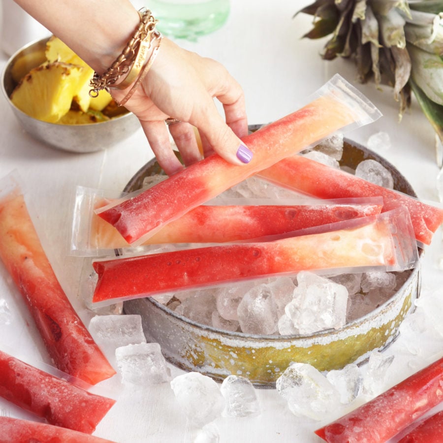 Lava Flow Popsicle Sticks