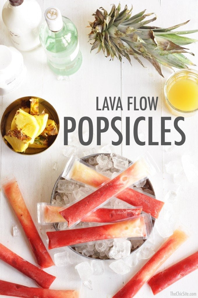 lava flow recipe the chic site