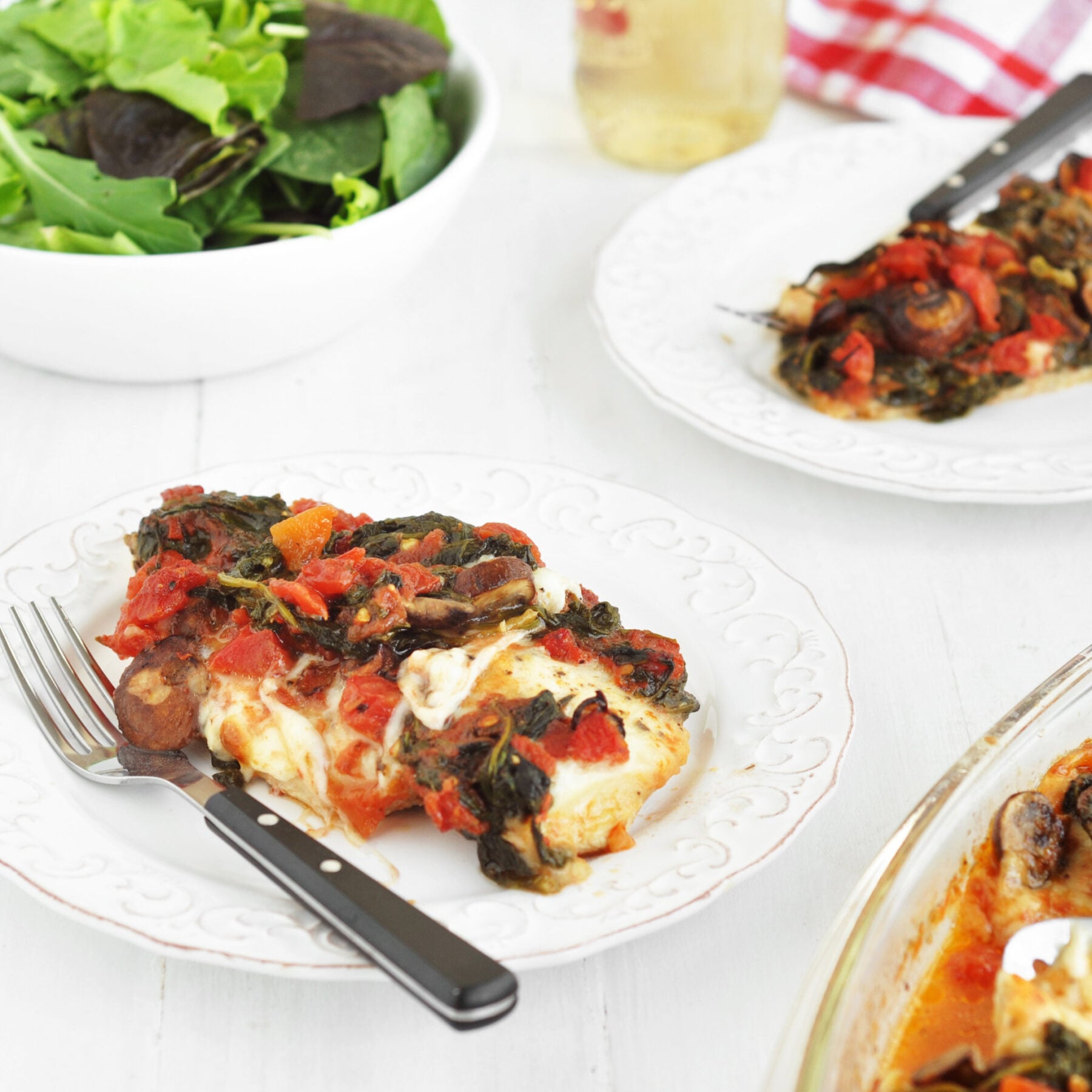 Spinach Chicken Bake - Rachel Hollis