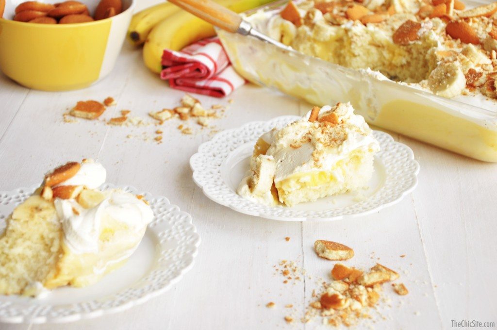 banana cake recipes with pudding