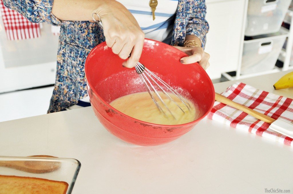 vanilla pudding cake